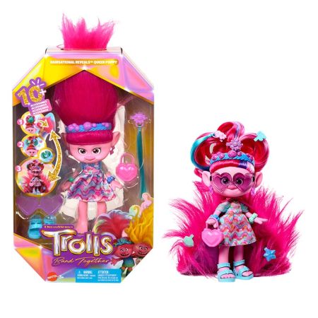 Trolls boneca Poppy com acessorios