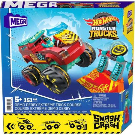 Mega Bloks Construx Hot Wheels pisa Demo Derby