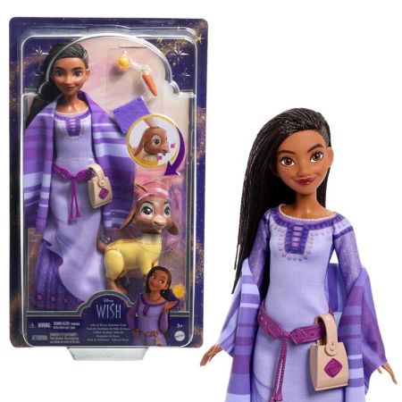 Disney Princess boneca Wish Asha com acessorios