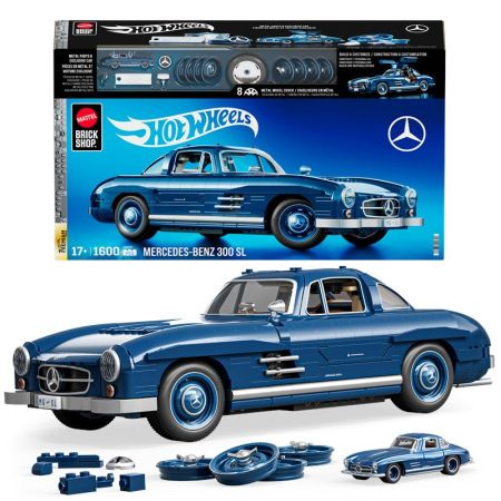 Hot Wheels Brick Shop Premium Mercedes 300SL