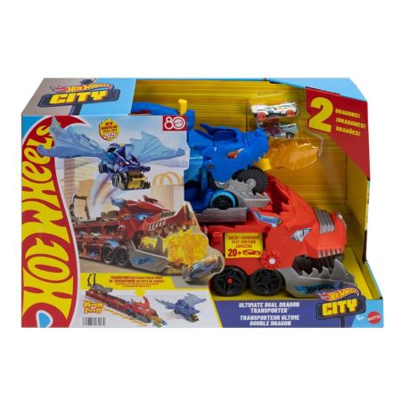 Hot Wheels City pista Dragão