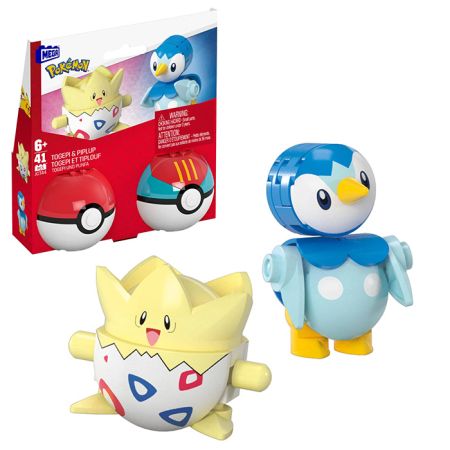 Mega Bloks Pokémon 2 pokeballs Piplip & Togepi