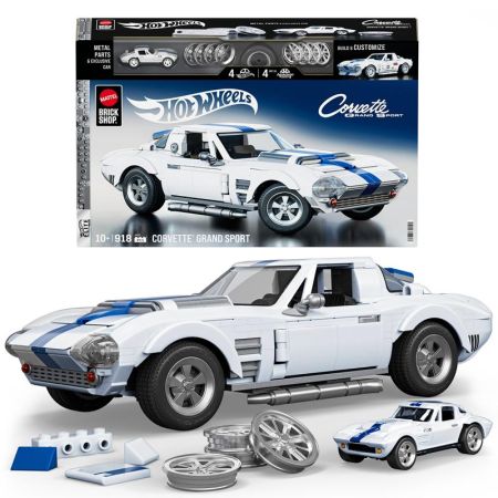 Hot Wheels Brick Shop Elite Corvette Grand Sport