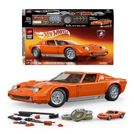 Hot Wheels Brick Shop Premium Lamborgini