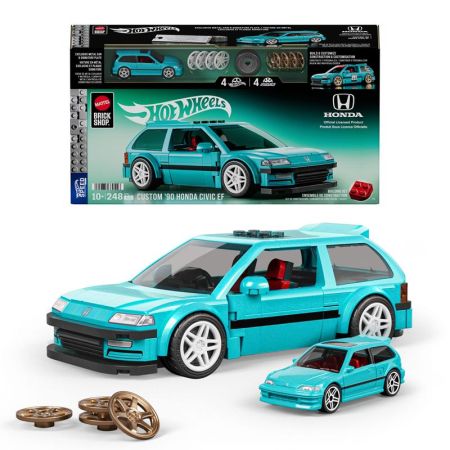 Hot Wheels Brick Shop Speed Honda Civic