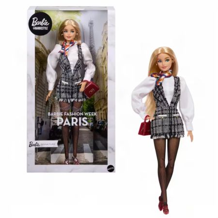 Barbie Signature Bstyle boneca Travel Paris
