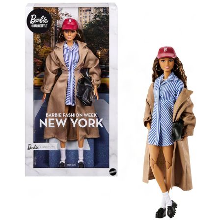Barbie Signature Bstyle boneca Travel Nova York