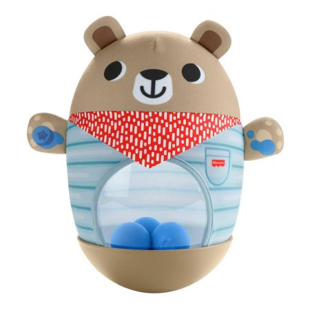 Fisher Price urso insuflável toca e abana
