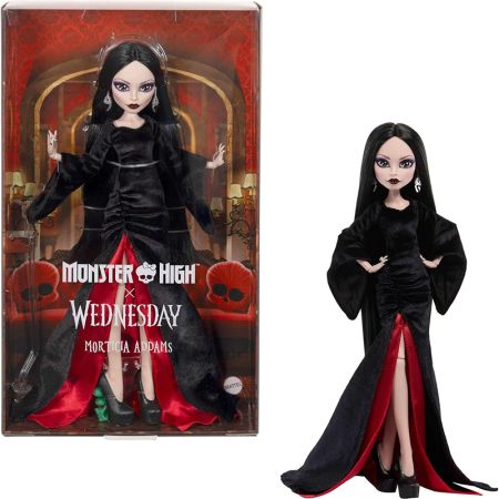 Monster High Collector boneca Wednesday Morticia