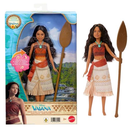 Princesas Disney boneca Movie Vaiana cantora