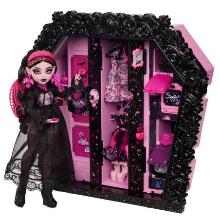 Monster High Skulltimate boneca Draculaura playset