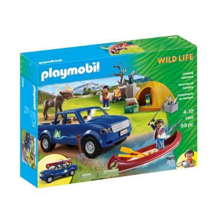 Playmobil Wild life club conjunto campismo