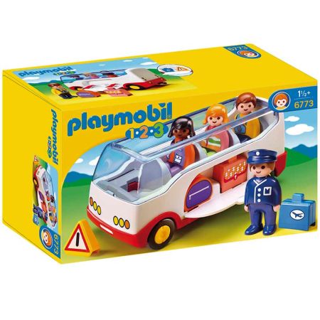 Playmobil 1.2.3 autocarro do aeroporto
