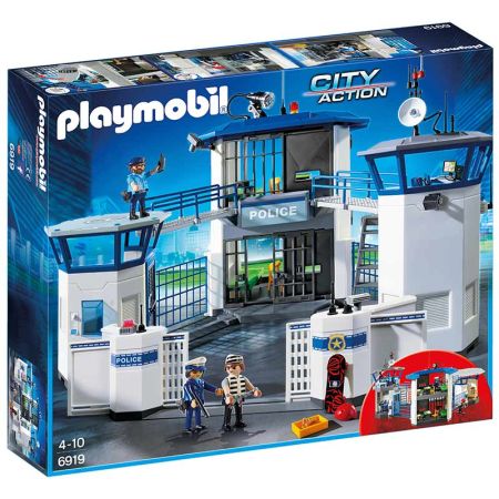 Playmobil City Action Esquadra Polícia com Prisão