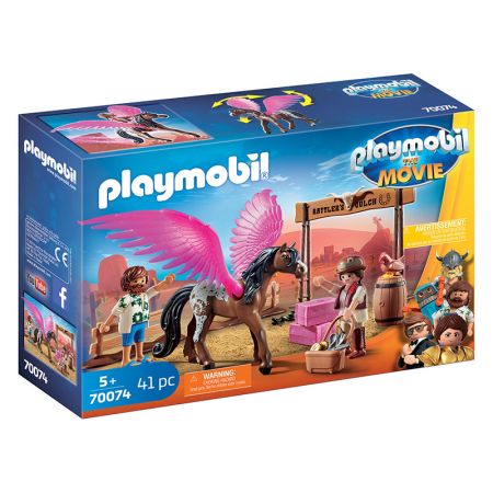 Playmobil The Movie Marla, Del e cavalo com asas