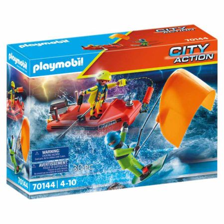 Playmobil City Action Resgate de Kitesurfer