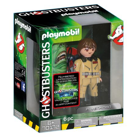 Playmobil Ghostbusters figura P.Venkman