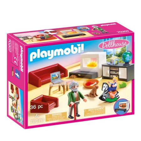 Playmobil Dollhouse Sala de Estar Acolhedora