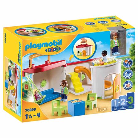 Playmobil 1.2.3  Maleta Infantário