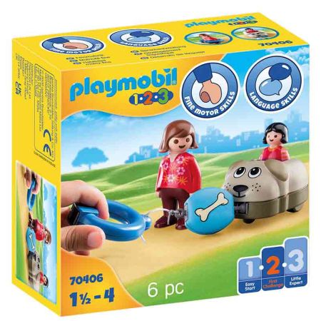 Playmobil 1.2.3  O meu cão