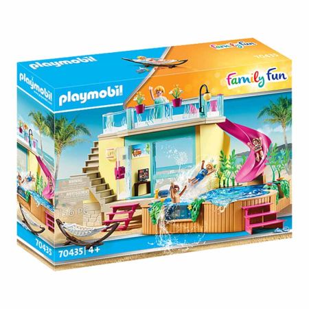 Playmobil Family Fun Bungalow com Piscina