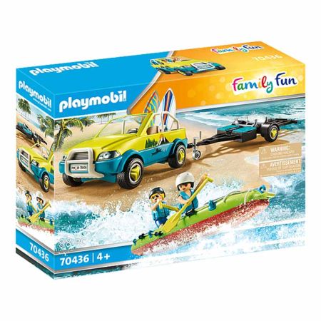 Playmobil Family Fun Carro de Praia com Canoa