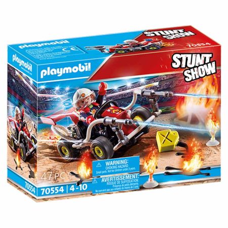 Playmobil Stuntshow Kart Bombeiro
