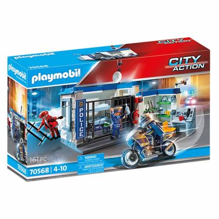 Playmobil City Action Polícia: Fugir da prisão