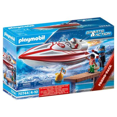 Playmobil Sports & action Lancha com motor