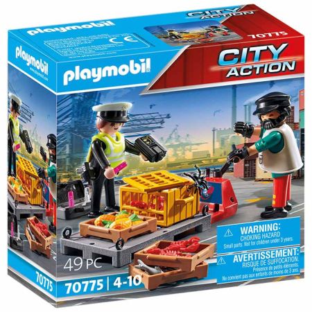 Playmobil City Action Controle Aduaneiro