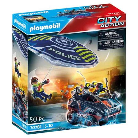 Playmobil City Action Polícia Paraquedas