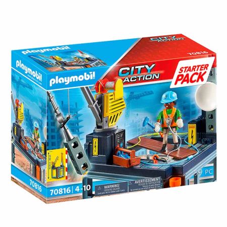 Playmobil City Action starter pack construção
