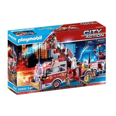Playmobil City Action veículo bombeiros US