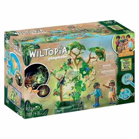 Playmobil Wiltopia floresta tropical luz nocturna