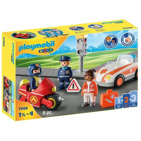 Playmobil 1.2.3 heróis do dia
