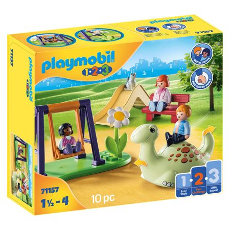 Playmobil 1.2.3 parque infantil
