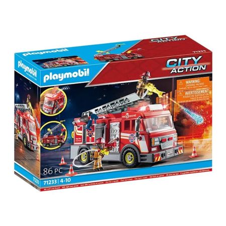 Playmobil City Action cami&atilde;o de bombeiros