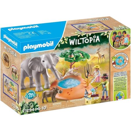Playmobil Wiltopia elefante no charco