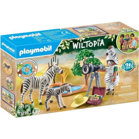 Playmobil Wiltopia fotógrafo de animais
