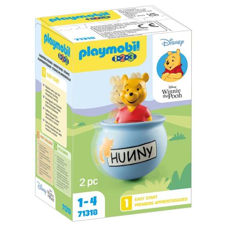 Playmobil 1.2.3 Winnie The Pooh pote de mel