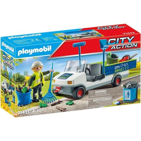 Playmobil City Action limpeza de ruas
