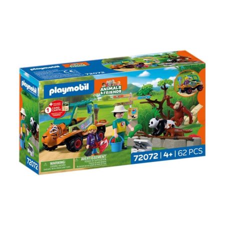 Playmobil Animal & Friends tratador de zoológico