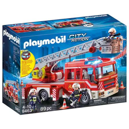 Playmobil City Action Carro de Bombeiros + Escada