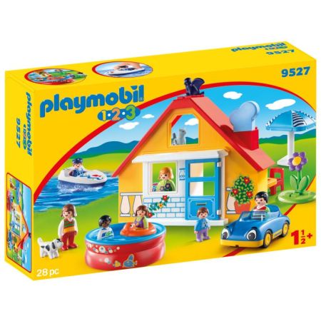 Playmobil 1.2.3 Casa das Férias