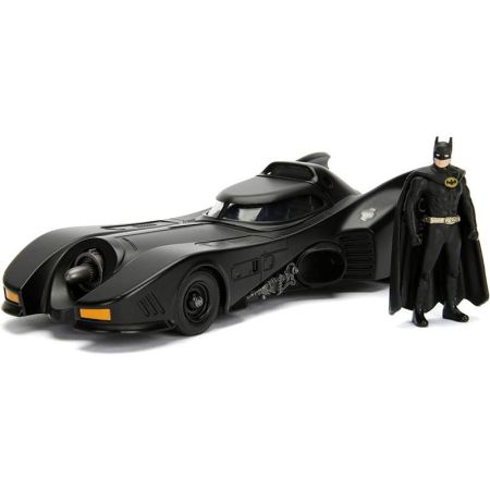 Jada Batmóvil carro metal 1:32 1989 com figura