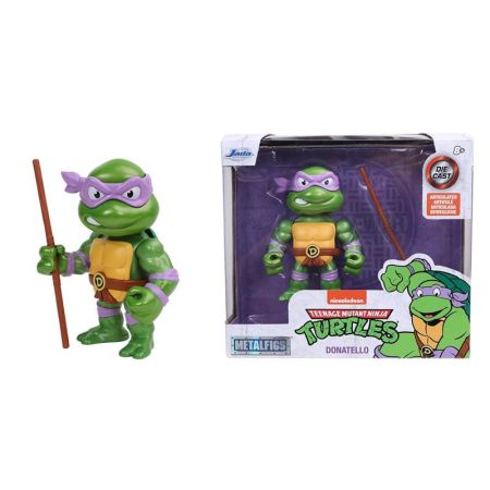 Tartarugas Ninja Donatello 10cm figuras metal