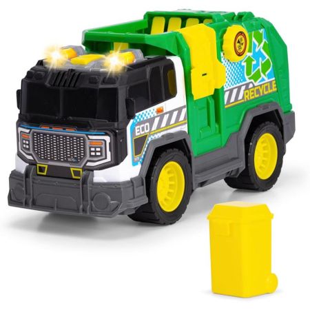 City Heroes Camião de reciclagem 30cm luz e som