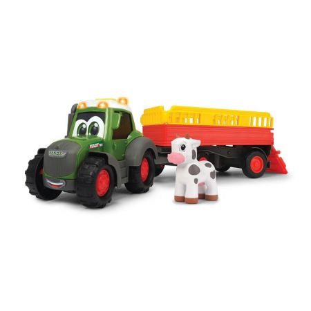 ABC Trator Fendt trailer e animais 30 cm