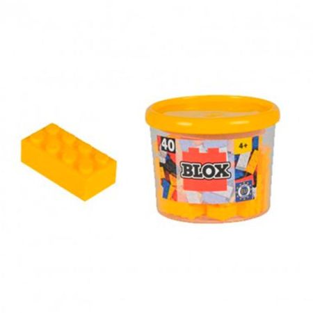 Bote Blox com 40 bloques amarelos