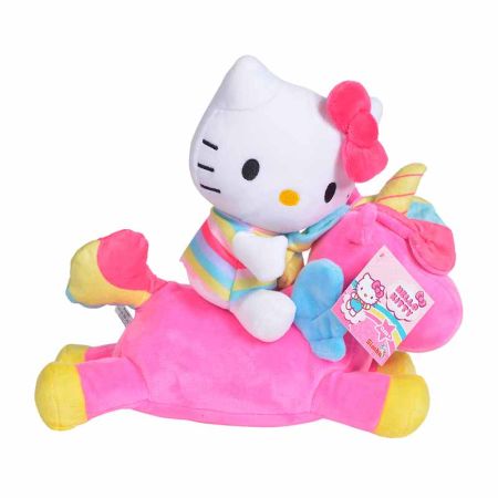 Peluche Hello Kitty com unicornio 26 cm